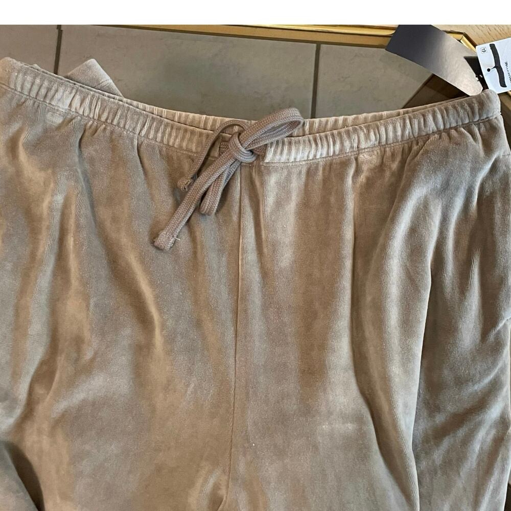 Women’s Oversized Super Soft Drawstring Wide Leg Sweat/Lounge Pants Size Large - Picture 3 of 7